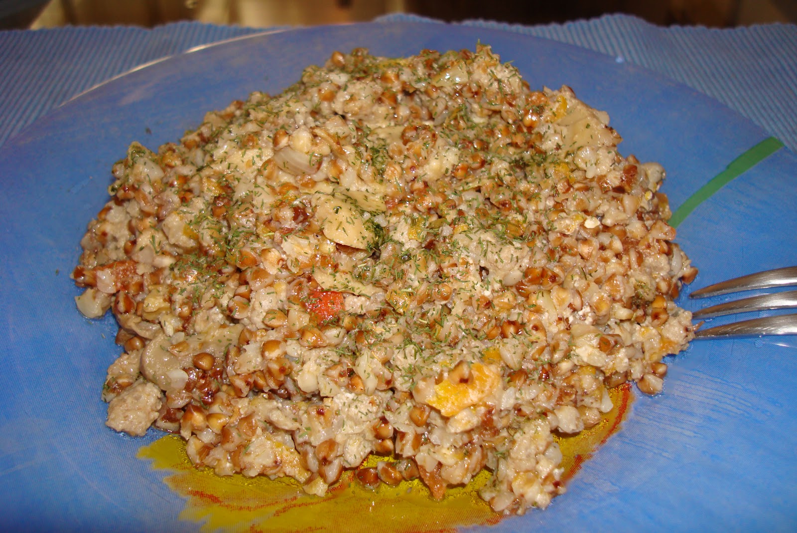 Гречка с фаршем
